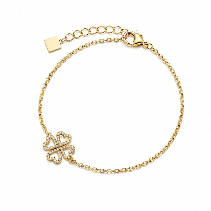 Pulseira 4 folhas
